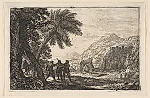 Landscape with Brigands by Claude Lorrain (Claude Gellée)