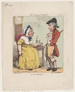 Late Hours! by Thomas Rowlandson|Rudolph Ackermann, London|George Murgatroyd Woodward