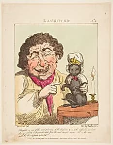 Laughter by Rudolph Ackermann, London|Thomas Rowlandson|George Murgatroyd Woodward