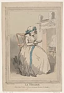 Le Négligé by S. W. Fores|Thomas Rowlandson
