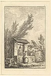 Le Puits by Hubert Robert