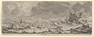 L'Eau, from The Elements by Reinier Nooms, called Zeeman