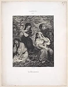 Les Folles Amoureuses by Narcisse-Virgile Diaz de la Peña|Bertauts