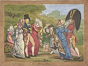 Les Invisibles (The Invisible Ones) by William Brocas|J. Sidebotham|James Gillray