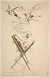 Libre et Fidèle by Philippe Burty|Félix Bracquemond