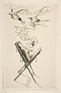 Libre et Fidèle by Philippe Burty|Félix Bracquemond