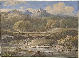 Licenza, near Rome: Horace's Villa by William Havell