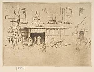 Little Court by James McNeill Whistler