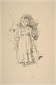 Little Evelyn by James McNeill Whistler