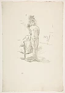 Little London Model by James McNeill Whistler