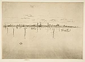 Little Venice (The Little Venice) by James McNeill Whistler|The Fine Art Society, London