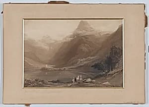 Llanberis Lake, North Wales by Samuel Jackson