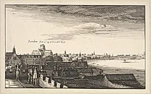 London from Arundel House (copy) by Wenceslaus Hollar