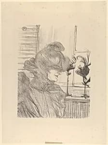 Louise Blouet "Le Margoin" by Henri de Toulouse-Lautrec