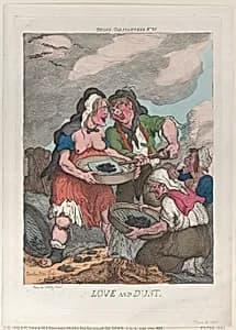 Love and Dust by Thomas Rowlandson|Thomas Tegg