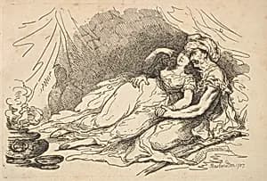 Love in the East by Thomas Rowlandson