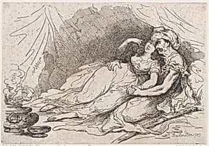 Love in the East by Thomas Rowlandson