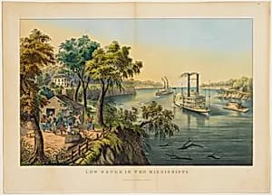 Low Water in the Mississippi