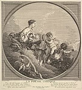 Lyrical Poetry by Claude Augustin Duflos le Jeune|François Boucher
