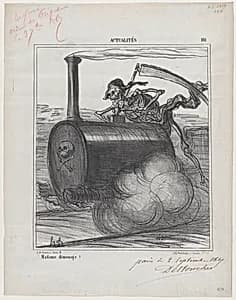 Madame is moving, from 'News of the day' by Destouches|Honoré Daumier|Arnaud de Vresse