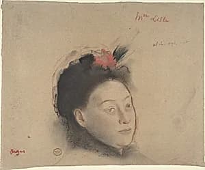 Madame Lisle by Edgar Degas