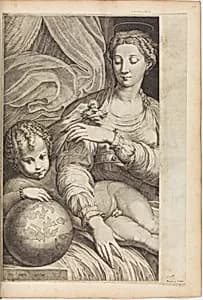 Madonna of the Rose by Anonymous, Italian, 16th to 17th century|Parmigianino (Girolamo Francesco Maria Mazzola)