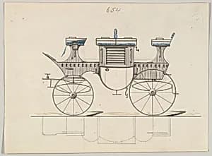 Mail Coach #654 by Brewster & Co.