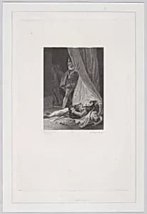 Man discovering a murdered companion
