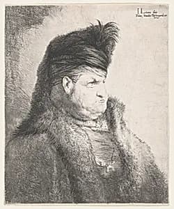 Man in a Turban by Jan Lievens