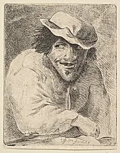 Man Leering by Adriaen van Ostade