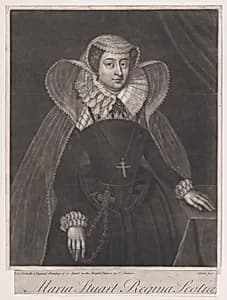 Maria Stuart Regina Scotiae by Mary, Queen of Scots|John Faber, the Younger|François Clouet