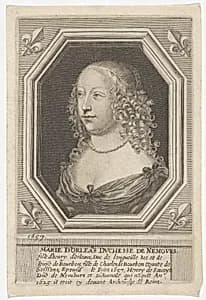 Marie d'Orleans, Duchesse de Nemours by Robert Nanteuil