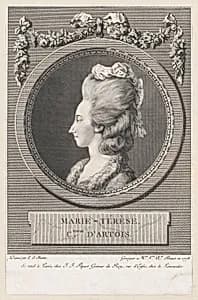 Marie-Térèse, Countess of Artois by Jean Jacques Flipart|Marie Louise Adélaide Boizot|Louis Simon Boizot