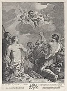 Martyrdom of a saint by Filippo Lauri|Joseph Sympson, Jr.