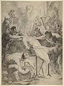 Martyrdom of Saint Lawrence by Peter Paul Rubens|Anthony van Dyck