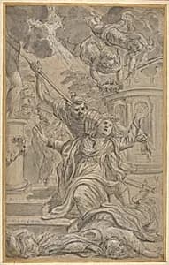Martyrdom of Two Female Saints by Cosimo Ulivelli
