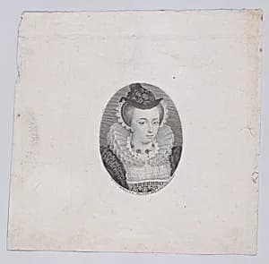 Mary, Queen of Scots by Mary, Queen of Scots|Isaac Oliver|George Vertue