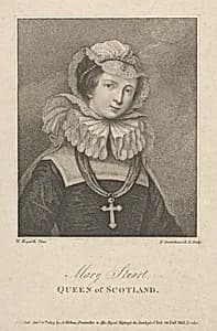 Mary, Queen of Scots by Mary, Queen of Scots|Francesco Bartolozzi|William Hogarth