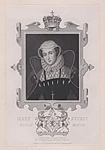 Mary, Queen of Scots by Mary, Queen of Scots|Thomas Woolnoth|George Perfect Harding|Thomas Butler