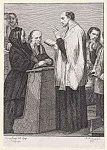 Matrimony, from "The Seven Sacraments" by Johann Anton Riedel|Giuseppe Maria Crespi|Johann Georg Hertel