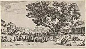 May Day Celebrations at Xeuilley by Jacques Callot
