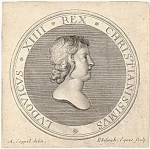 Medal of Louis XIV by Gérard Edelinck