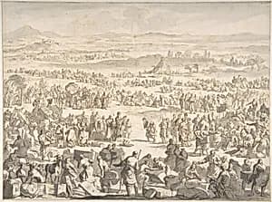 Melchizedek Blessing Abraham by Jan Luyken