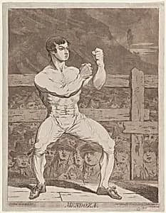 Portrait of Daniel Mendoza|James Gillray|I. Lewis|James Aitken