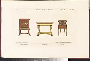 Meubles et Objets de Goût by Pierre de La Mésangère|Coüet