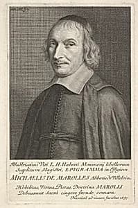Michel de Marolles by Robert Nanteuil