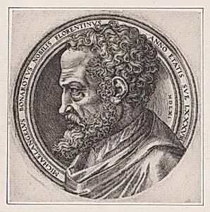 Michelangelo Buonarroti (?) by Lambert Suavius