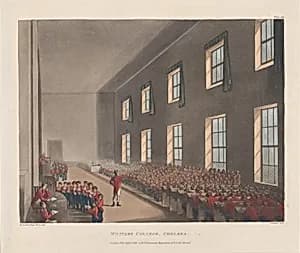 Military College, Chelsea by Rudolph Ackermann, London|Thomas Rowlandson|Auguste Charles Pugin|Thomas Sutherland