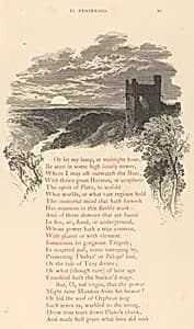 Milton's L'Allegro and Il Penseroso by John Milton|David Bogue|Myles Birket Foster|John Milton