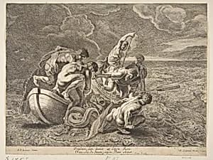 Miraculous Draught of Fish by Pieter Soutman|Peter Paul Rubens